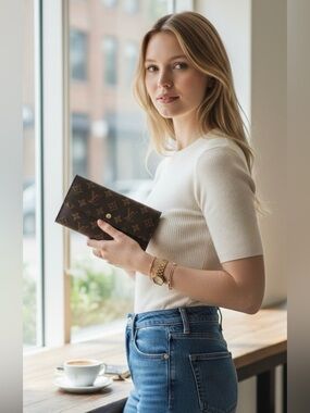 Louis Vuitton Monogram Portefeuille International Wallet